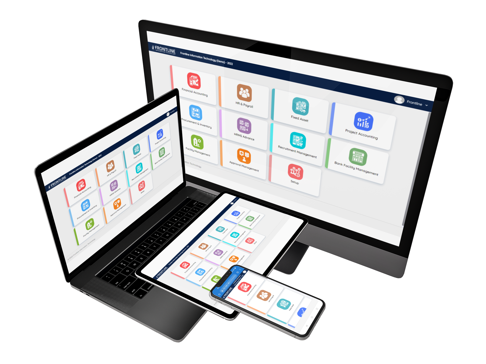 top erp solution providers in uae by Frontline Information Technology