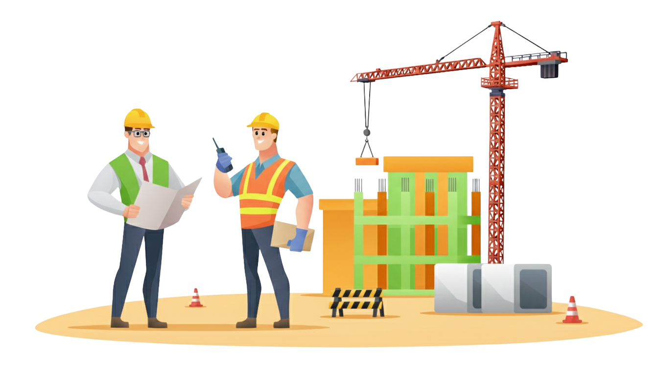 Construction ERP Engineered for Accuracy, Efficiency, and Growth illustration