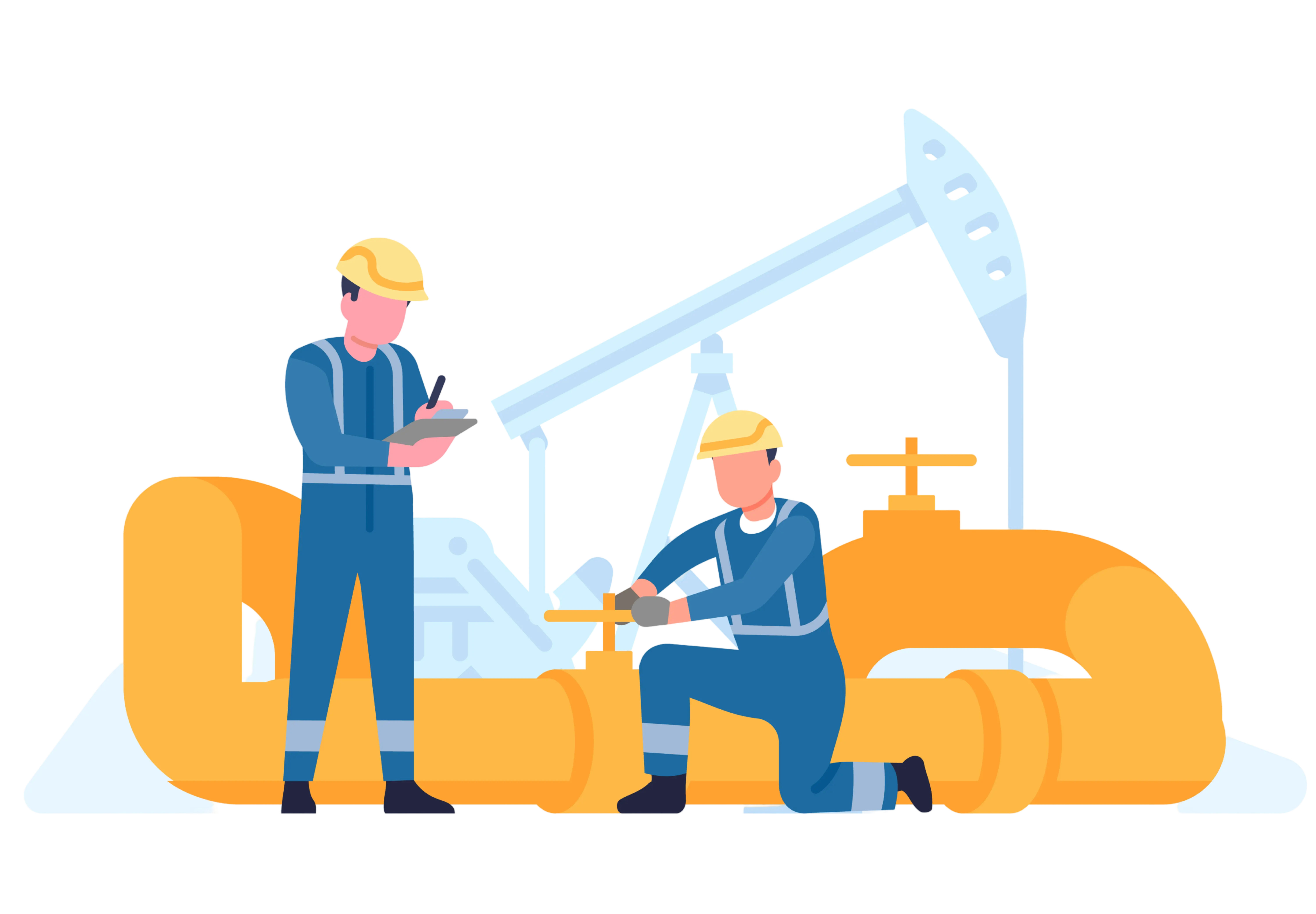 Streamlining EPC Operations in Oil & Gas with ERP Excellence illustration